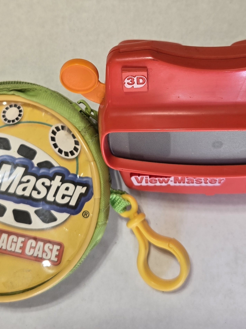 Vintage 3D View-Master. View Master Storage Case With Reels LOT - See Desc/Pics